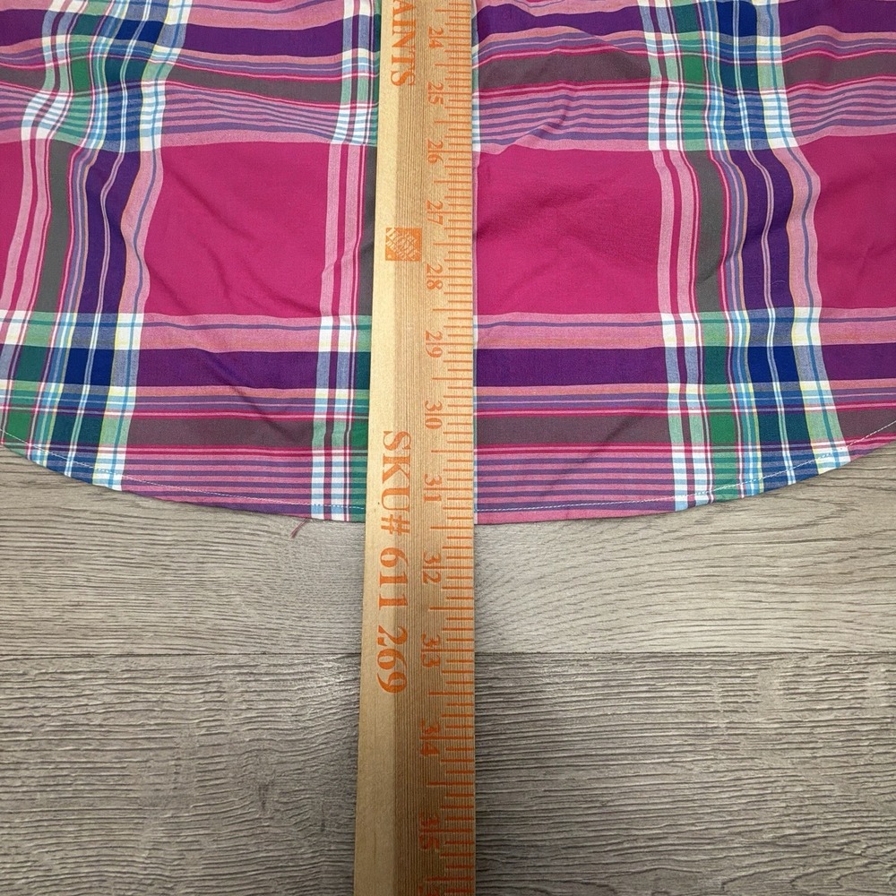 Polo Ralph Lauren Classic Fit Shirt Mens L Pink Plaid Button Down Cotton NWOT - Picture 9 of 10